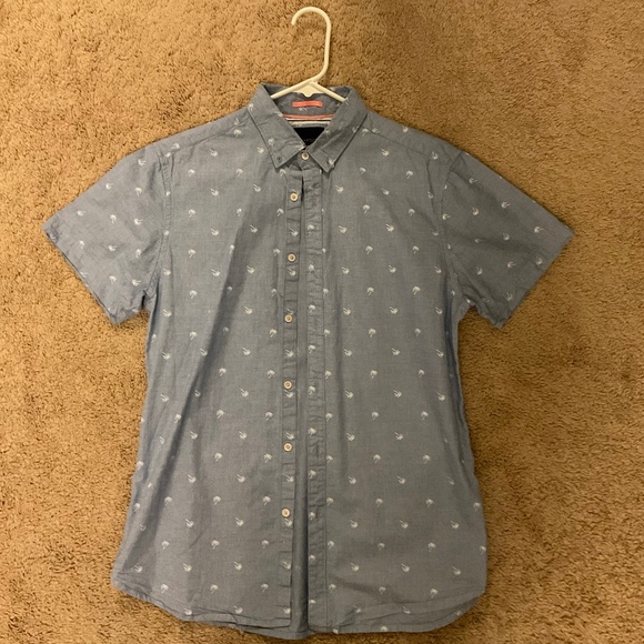 Denim & Flower Ricky Singh Men's Button down short sleeve (S) - Picture 1 of 3